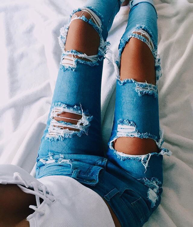 200 Cute Ripped Jeans  Outfits For Winter MCO