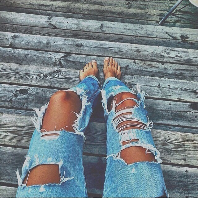 200 Cute Ripped Jeans Outfits For Winter Mco