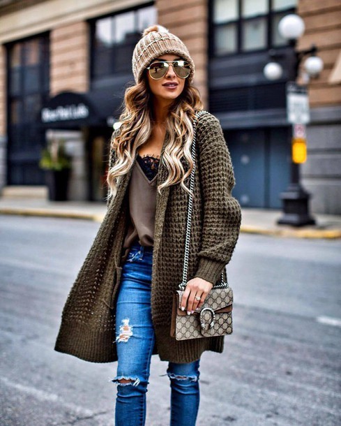 200+ Cute Ripped Jeans Outfits For Winter | MCO