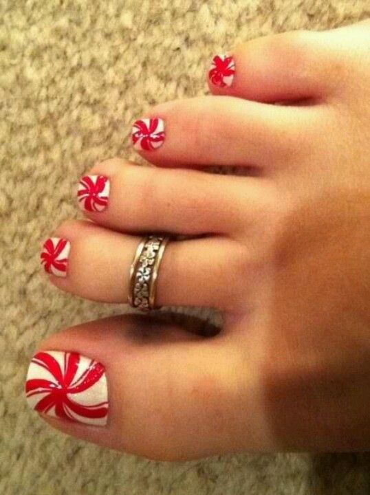 Toe Nail Design Ideas - Winter | MCO