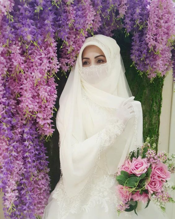 Cute Muslim  Wedding  Dresses  featuring the Hijab MCO