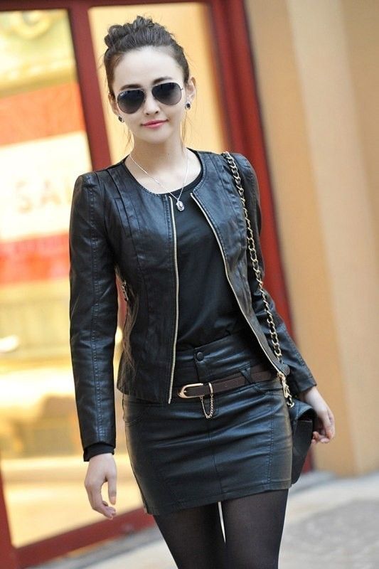 black womens dress suit