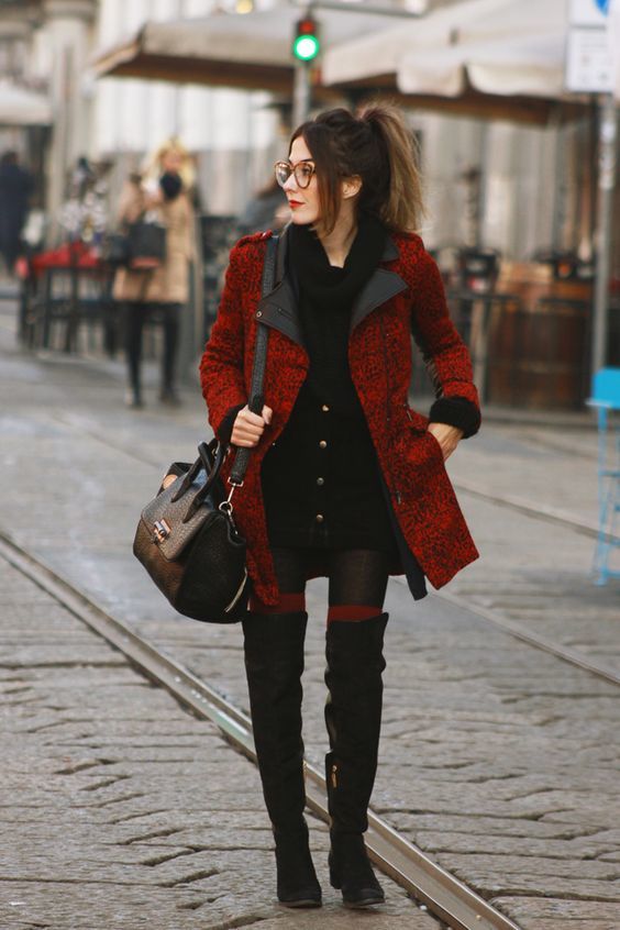 40+ Cute Winter Street Style Outfits That Are Warm 2017-2018