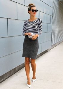 51 Summer Pencil Skirt Outfits for Office and School | MCO
