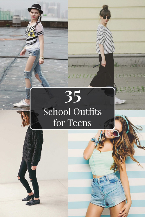 35 Back to School Outfits for High School Students