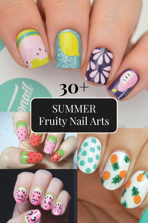 32 Easy Fruity Nail Arts for Summer | MCO